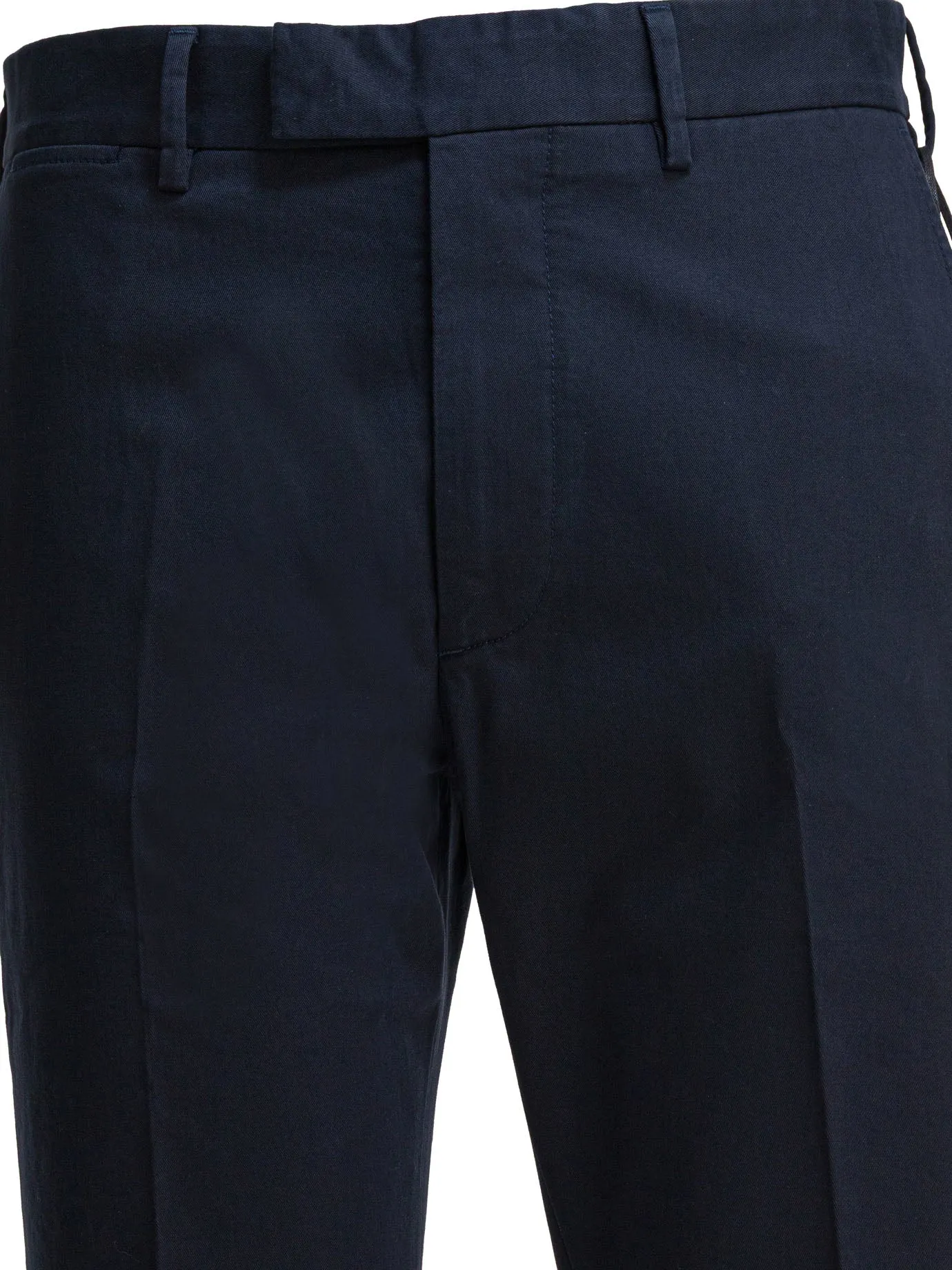 Cotton Twill Chino Trousers Blue sold by Wanan Luxury product image thumbnail 3