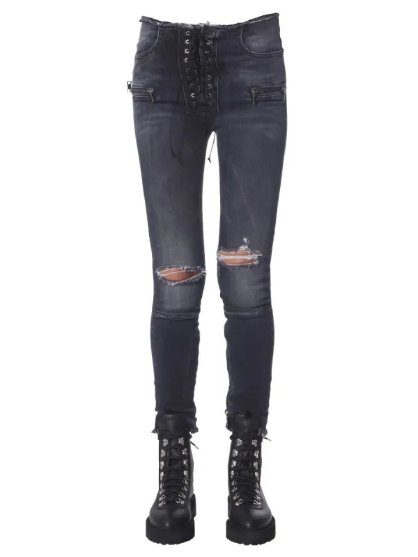 Skinny Fit Jeans made by Wanan Luxury