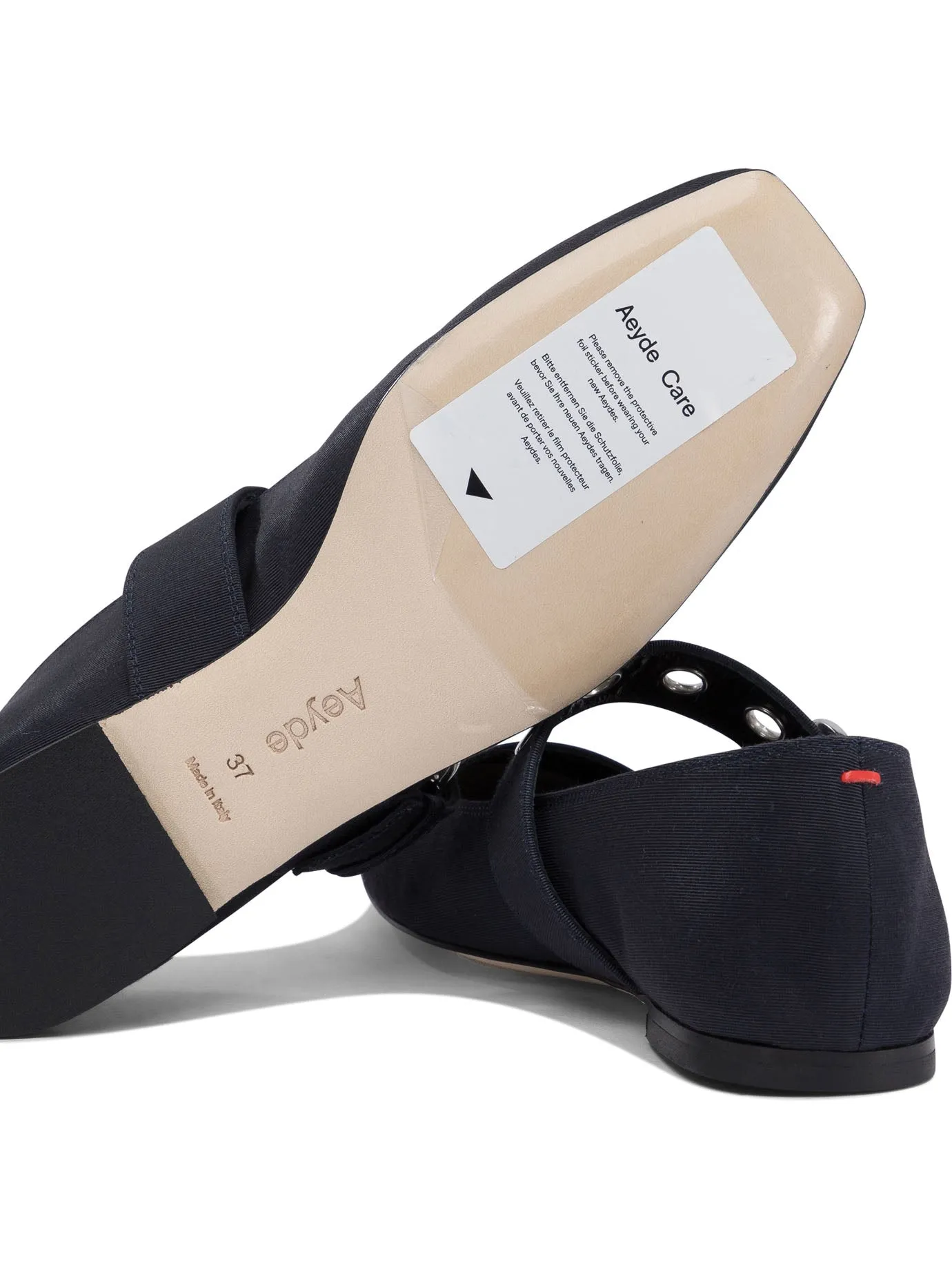 Uma Eyelet Ballerinas Blue sold by Wanan Luxury product image thumbnail 5