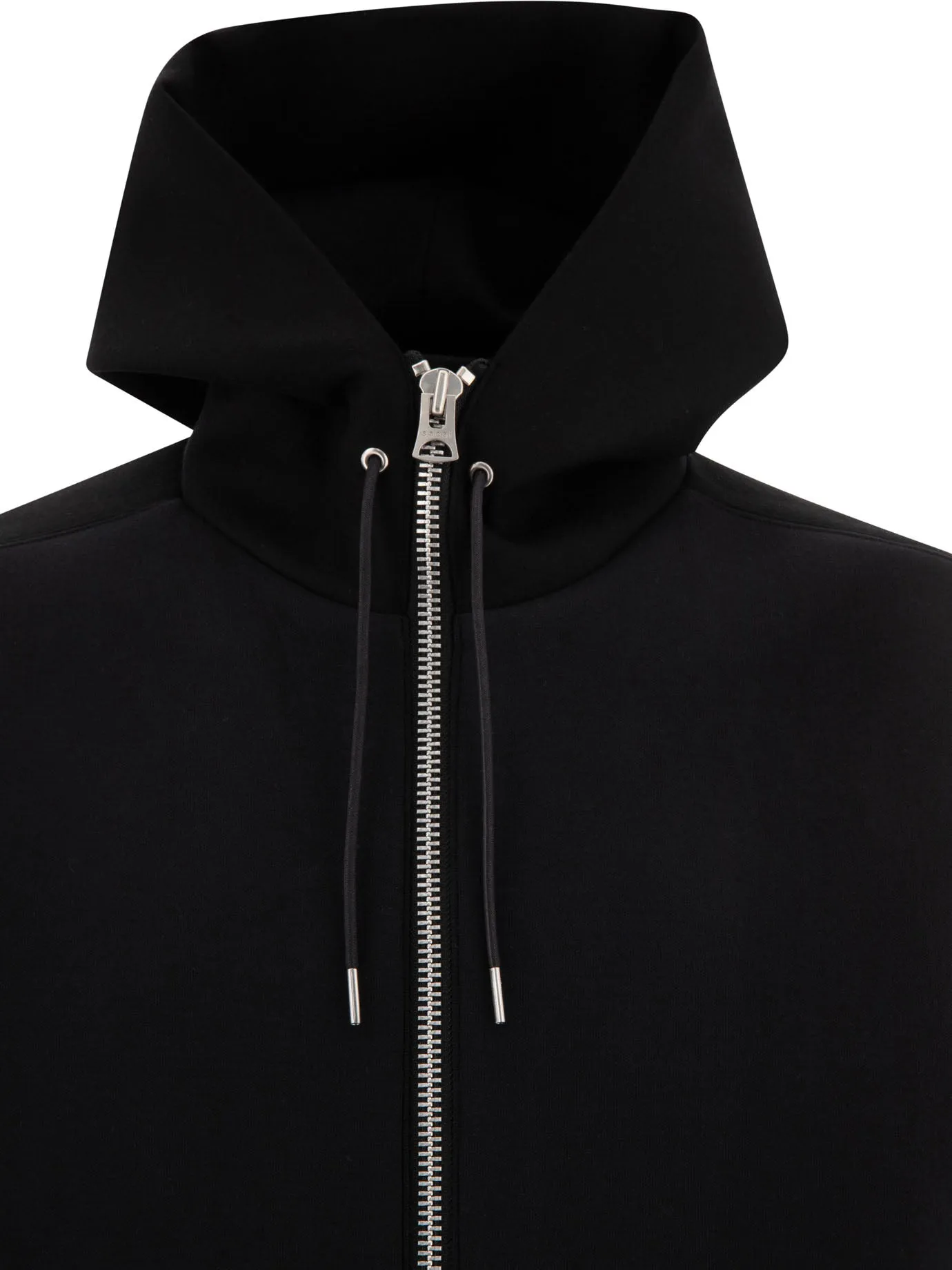 Hoodie-Style Bomber Jacket Jackets And Coats Black sold by Wanan Luxury product image thumbnail 3
