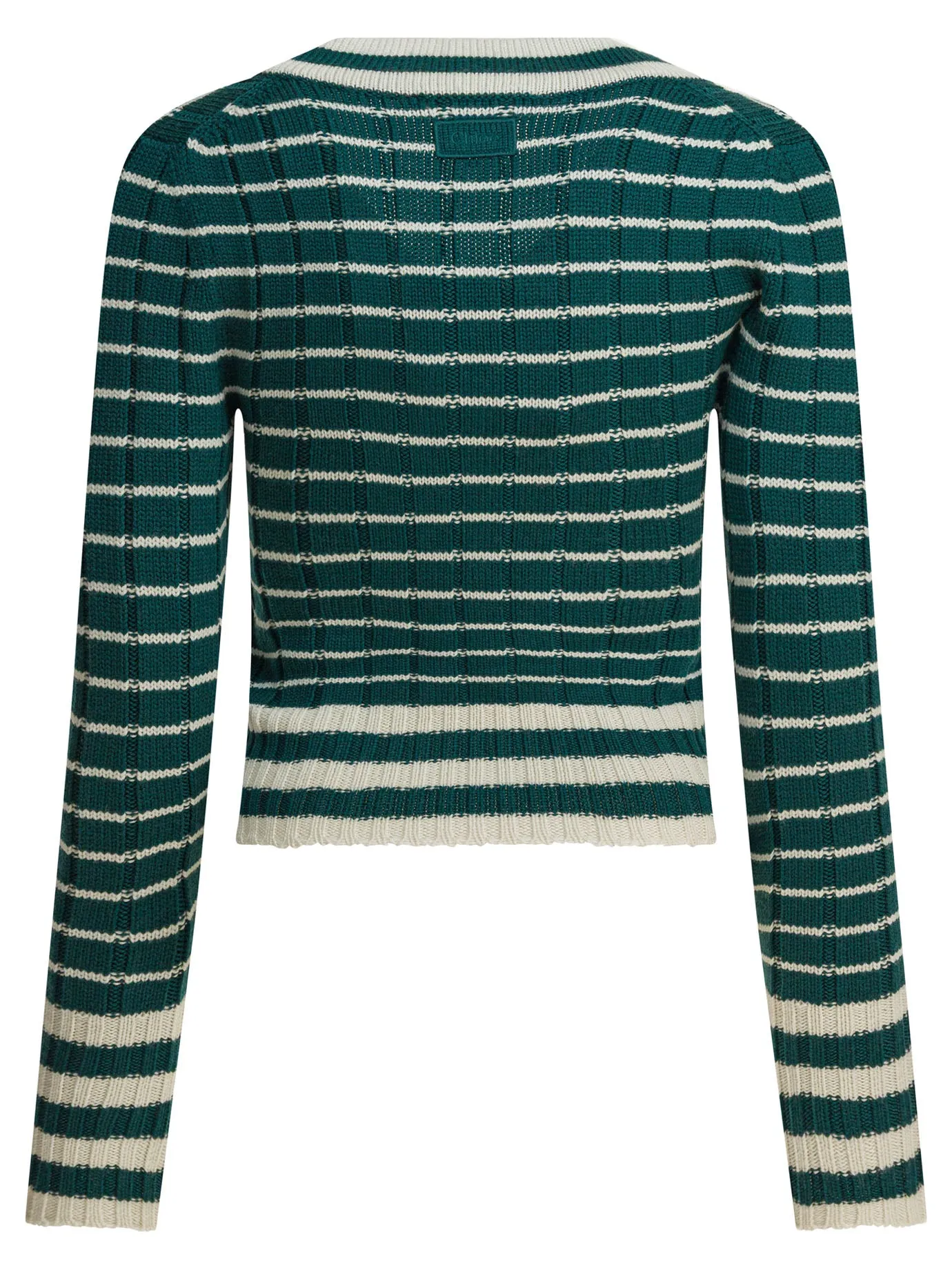 Merino Wool Sweater Knitwear Green sold by Wanan Luxury