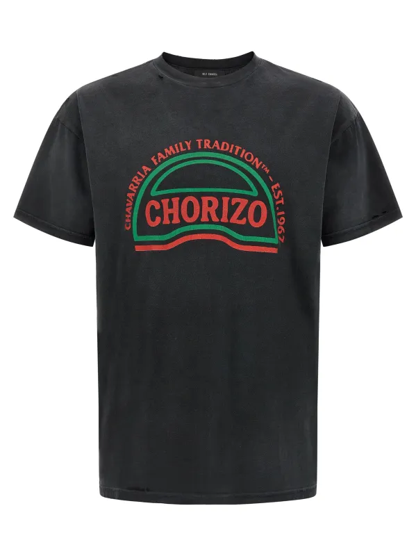 Chorizo - Easy Tee T-Shirt Black made by Willy Chavarria