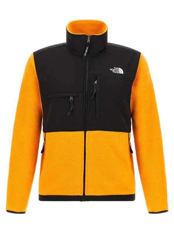 Retro Denali Puffer Jackets Yellow made by The North Face