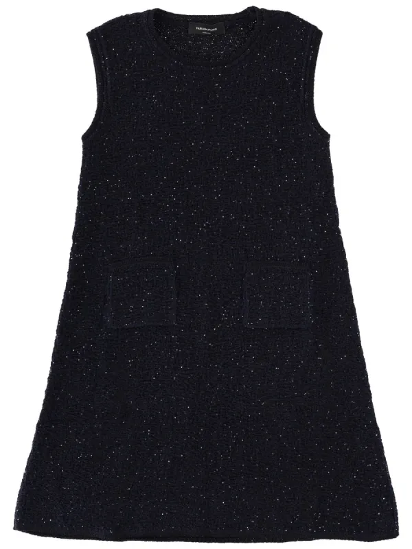 Mini Dress With Sequins sold by Wanan Luxury