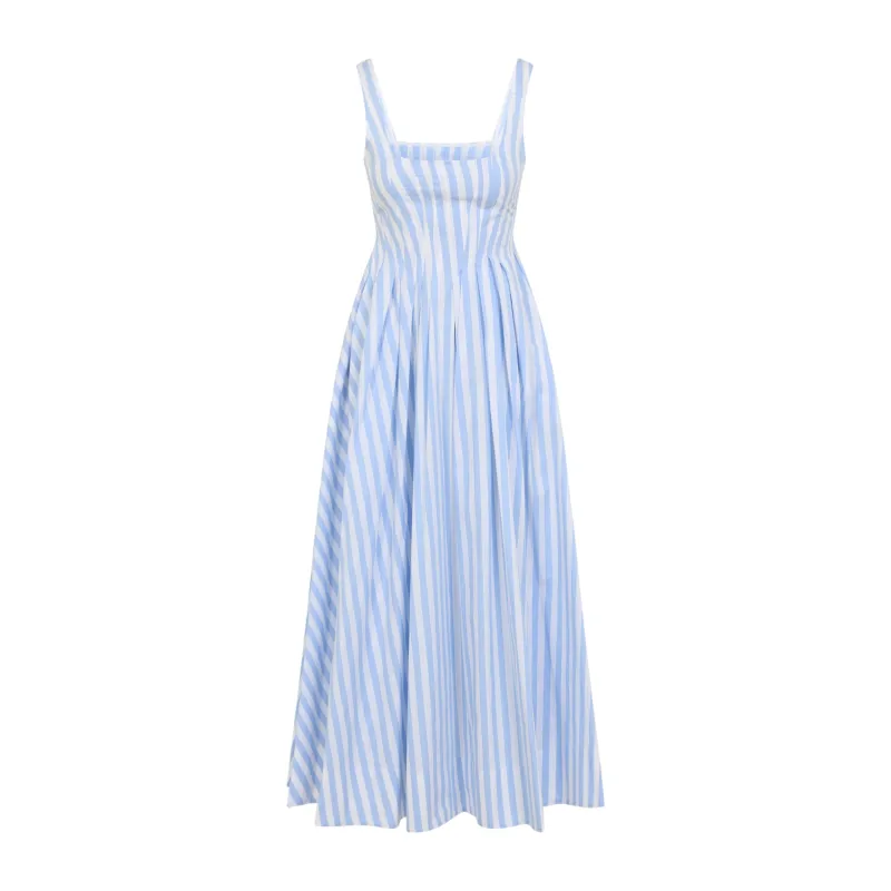 Midi Dresses Blue sold by Wanan Luxury