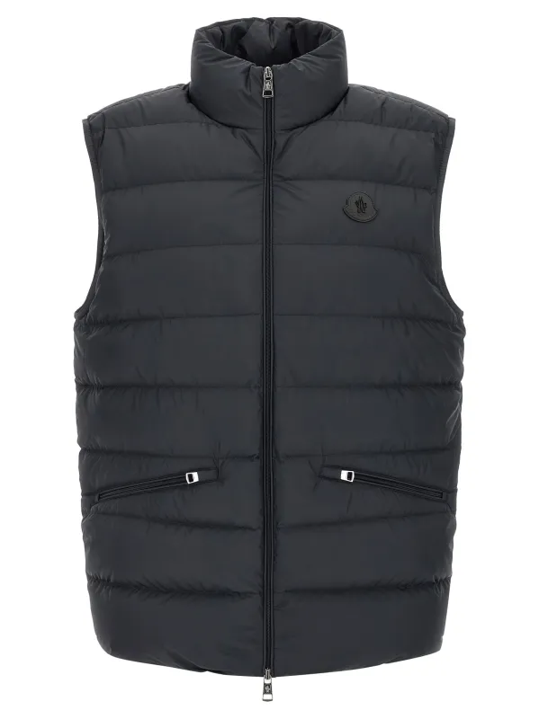 Lechtal Gilet Blue made by Moncler