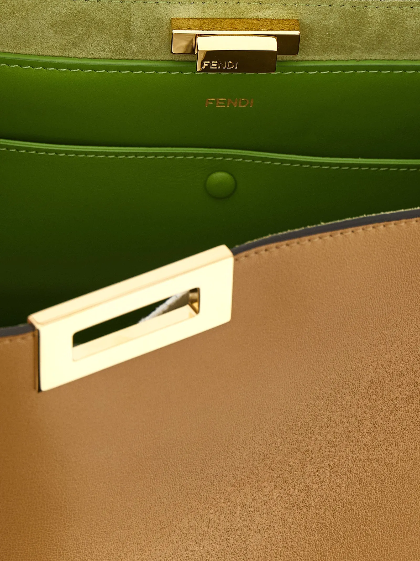 Fendi Way Hand Bags Beige sold by Wanan Luxury product image thumbnail 4