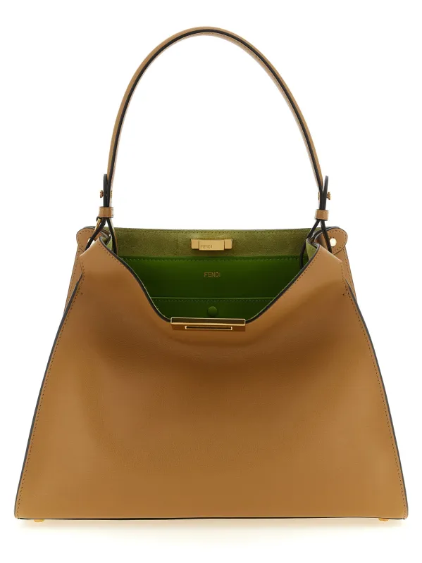 Fendi Way Hand Bags Beige made by Fendi