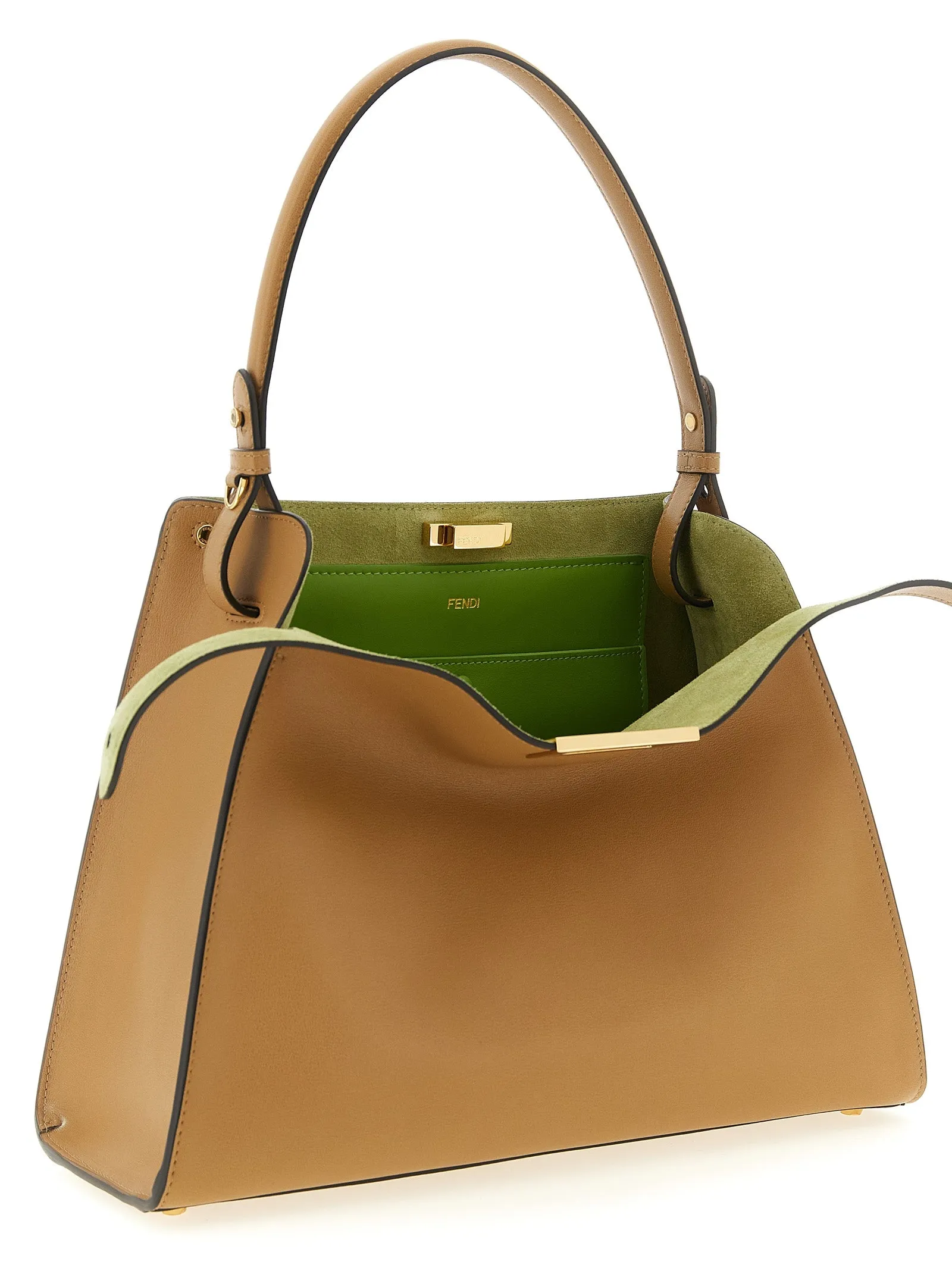 Fendi Way Hand Bags Beige sold by Wanan Luxury product image thumbnail 3