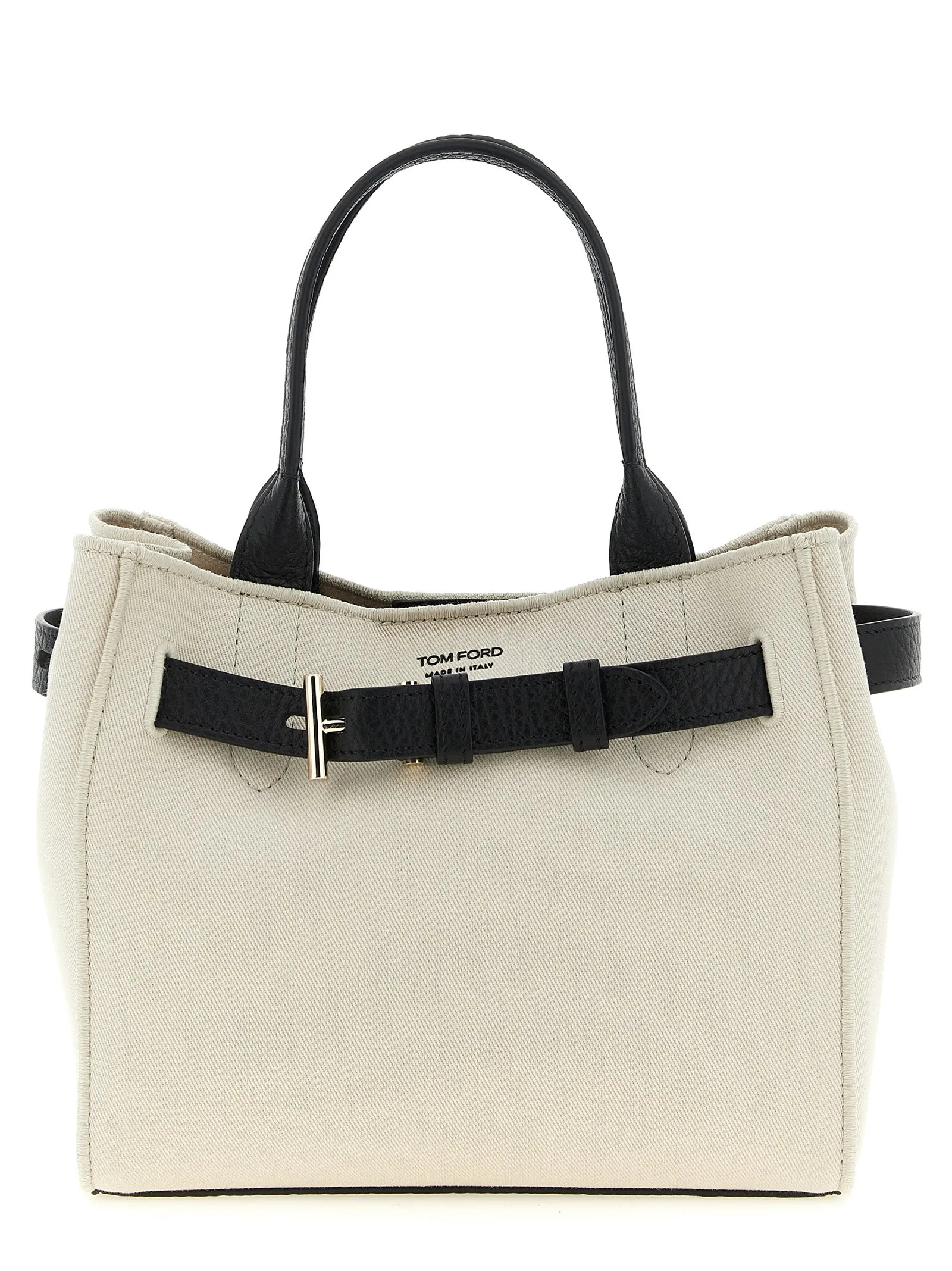 Audrey Tote Bag White/Black sold by Wanan Luxury