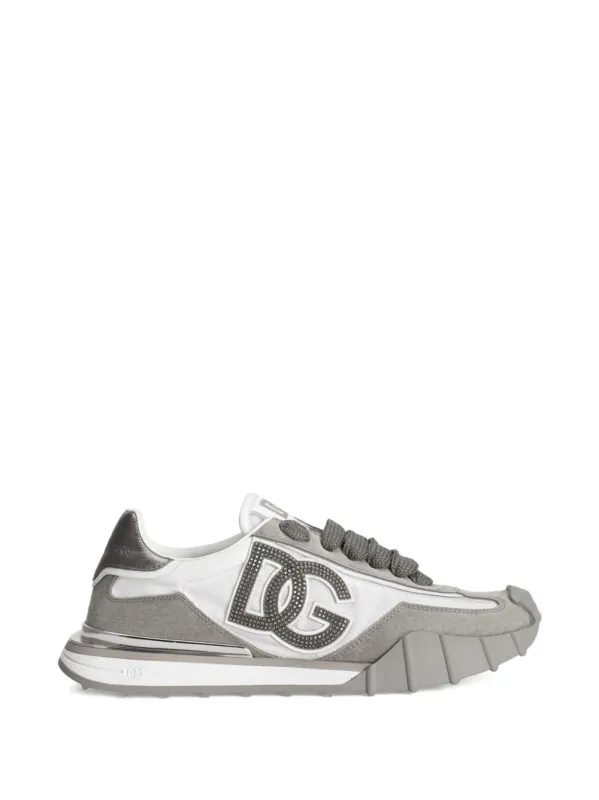 Flat Shoes Bianco/Grafite made by Dolce & Gabanna