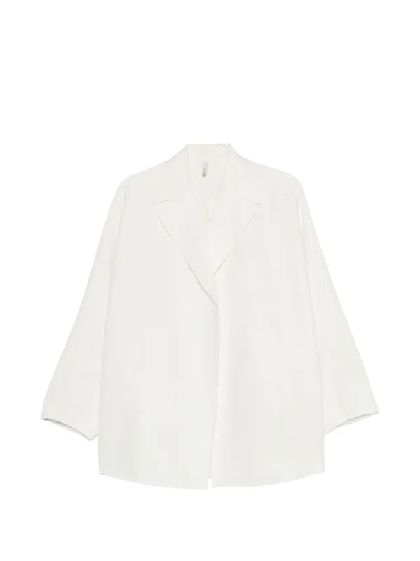 Cotton And Linen Long Blazer sold by Wanan Luxury