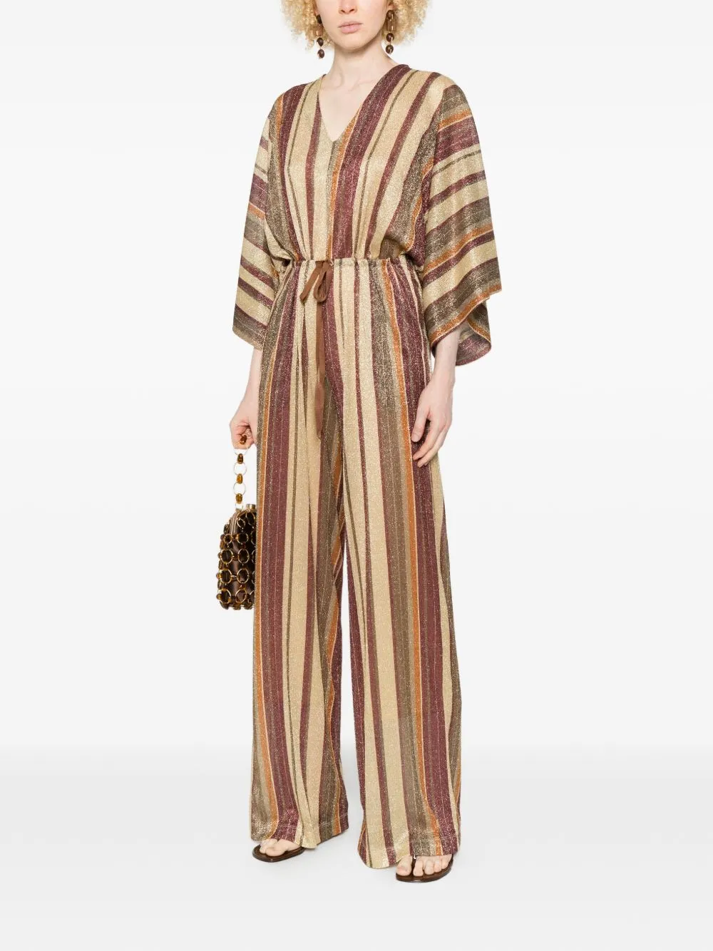 Striped Long Jumpsuit sold by Wanan Luxury product image thumbnail 5