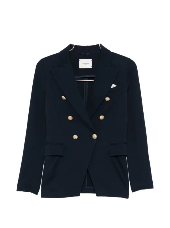 Cotton Double-Breasted Jacket made by Wanan Luxury