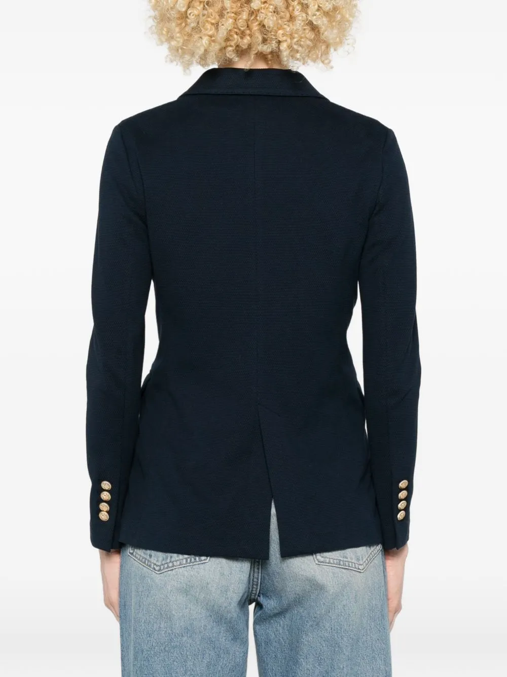 Cotton Double-Breasted Jacket sold by Wanan Luxury product image thumbnail 2