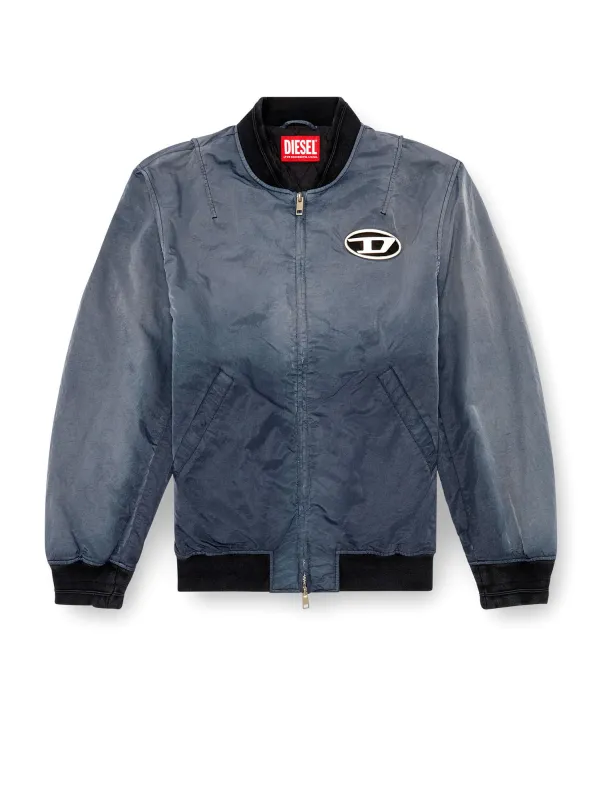 J-Kepes Delavé Nylon Bomber Jacket made by Diesel