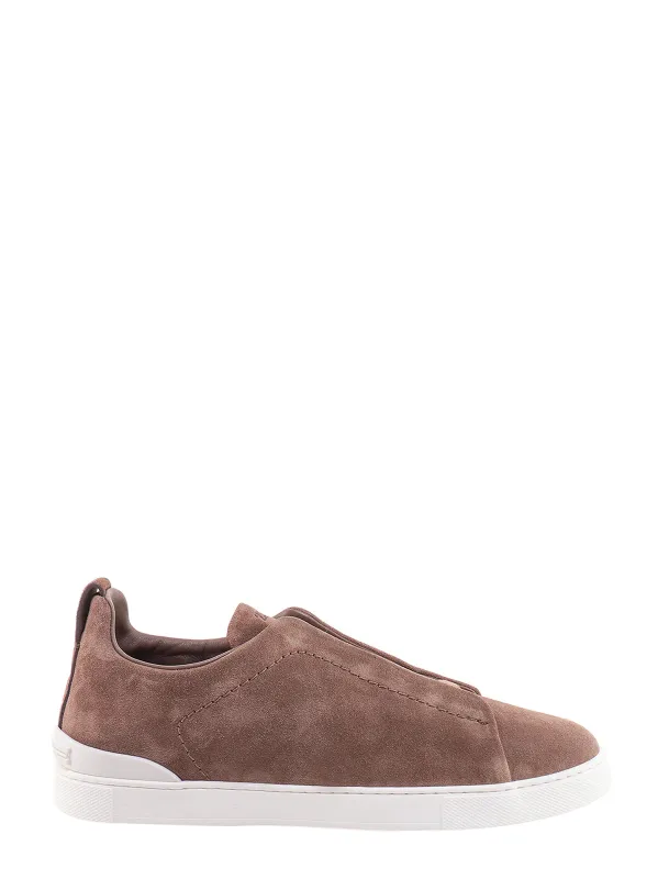 Suede Sneakers made by Ermenegildo Zegna