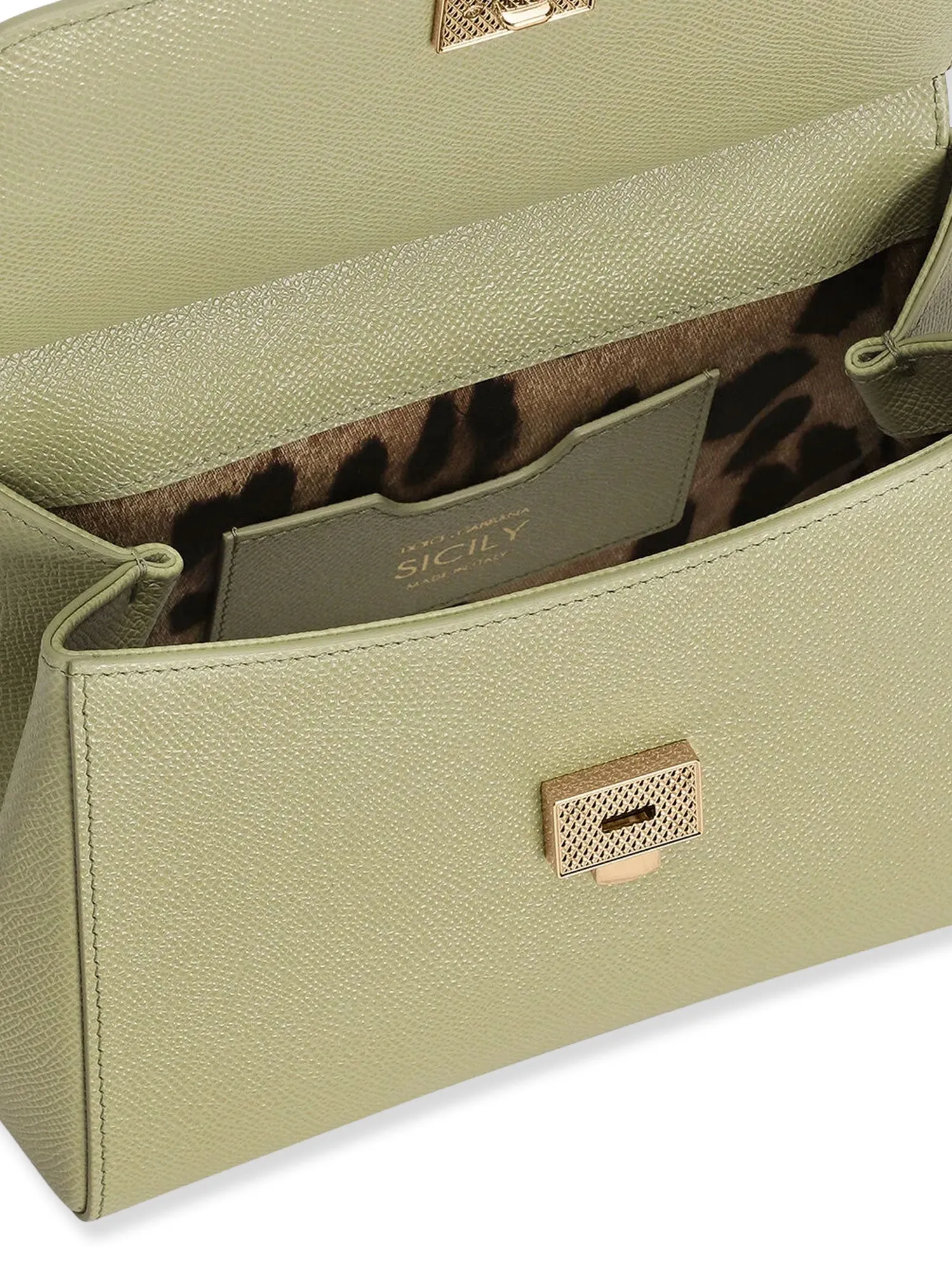 Sicily Medium Leather Crossbody Bag sold by Wanan Luxury product image thumbnail 4