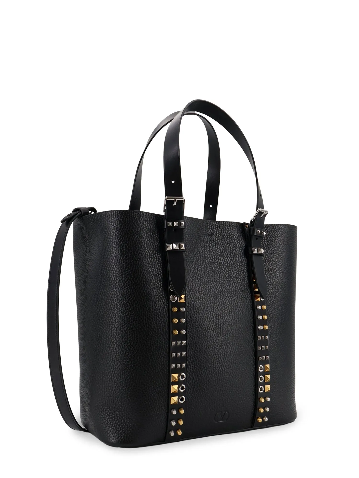 Leather Shoulder Bag With Iconic Studs sold by Wanan Luxury product image thumbnail 3