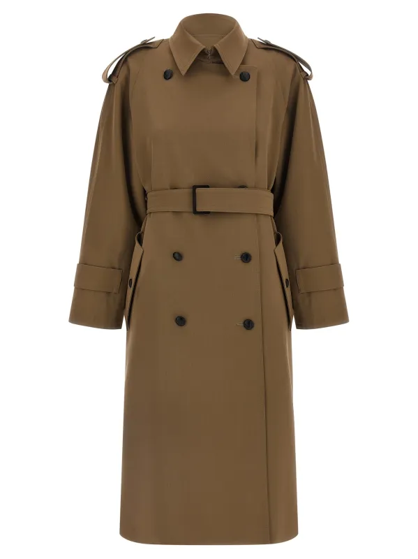 Mxmcerto Coats And Trench Coats Brown sold by Wanan Luxury