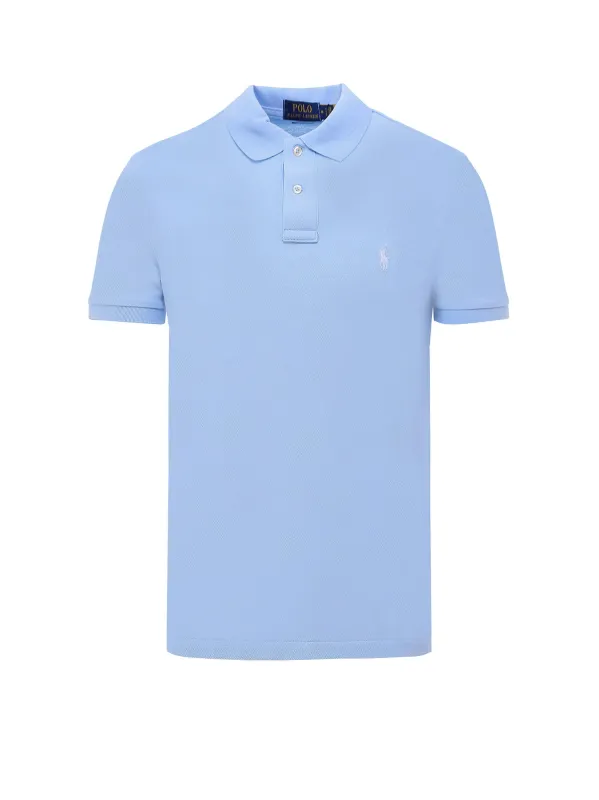 Cotton Polo Shirt With Logo Embroidery made by Polo by Ralph Lauren