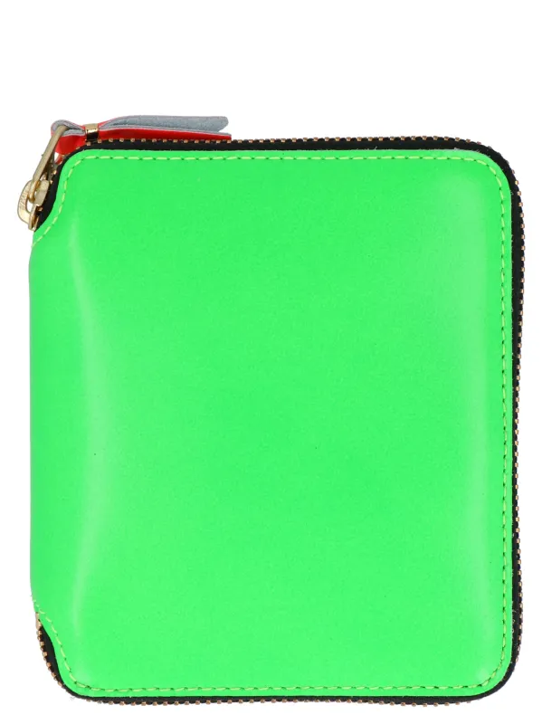 Super Fluo Wallets And Card Holders Green made by Comme des Garcons