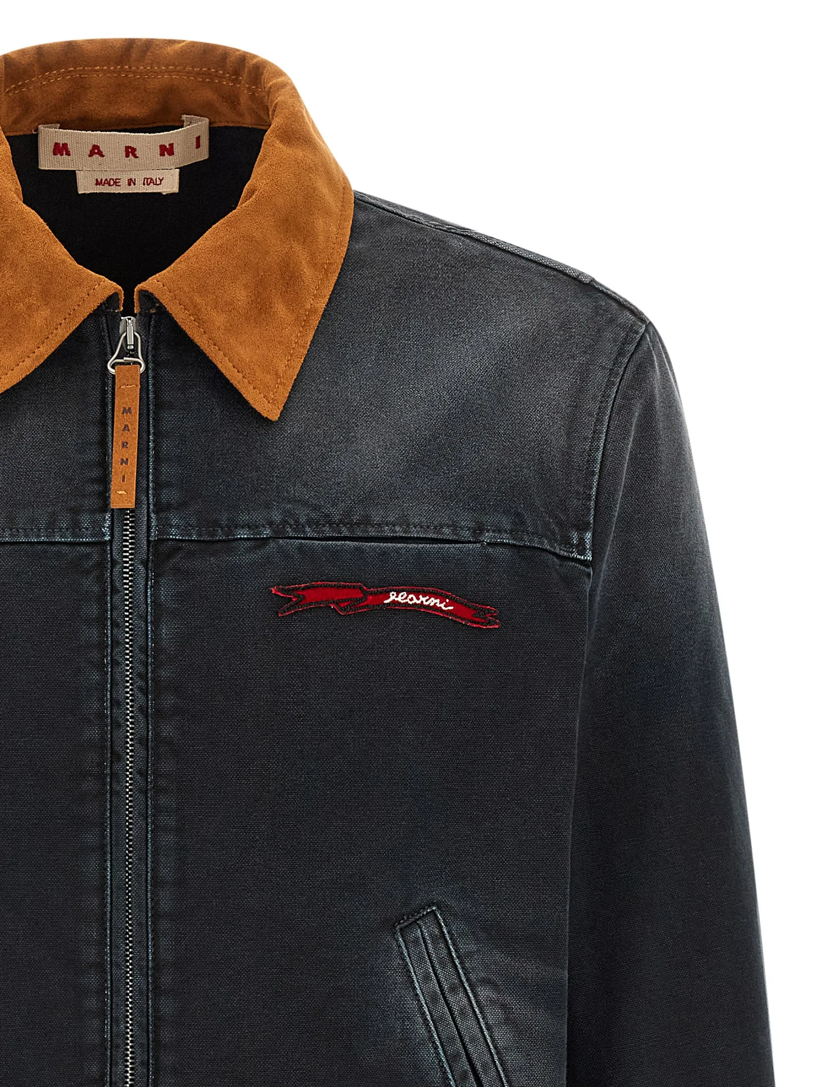 Canvas Jacket Puffer Jackets Gray sold by Wanan Luxury product image thumbnail 3