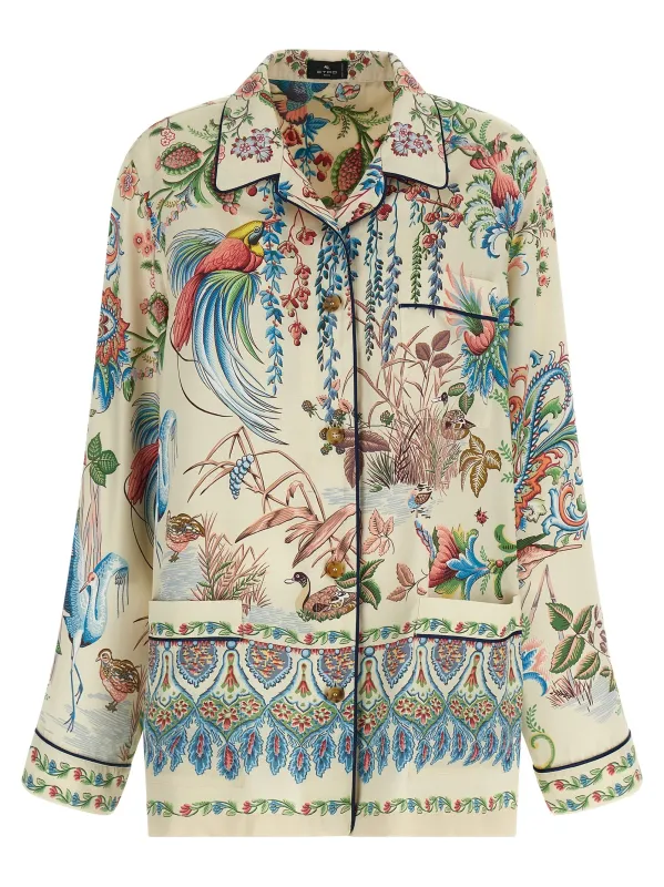 Flora E Fauna Shirt And Blouse Multicolor sold by Wanan Luxury