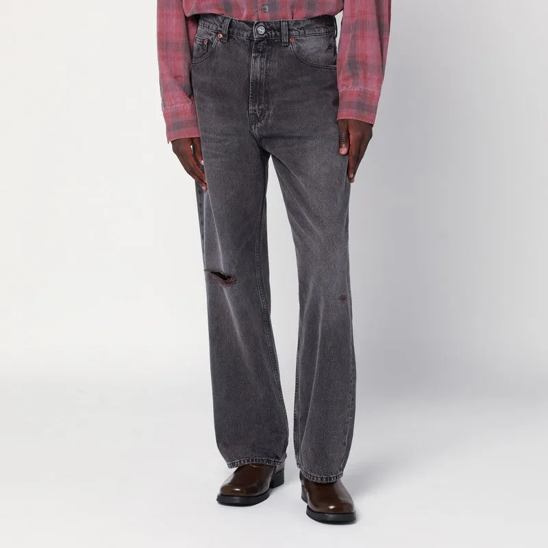 Faded Effect Jeans With Rips made by Our Legacy