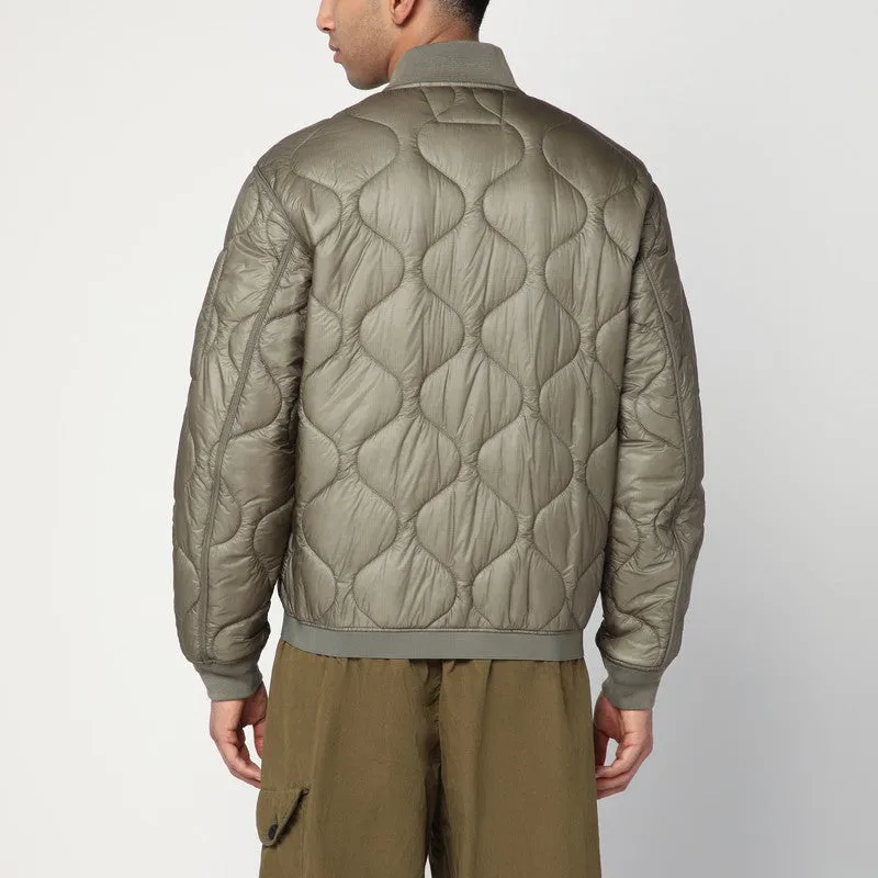 Rock Grey Zip-Up Bomber Jacket sold by Wanan Luxury product image thumbnail 2