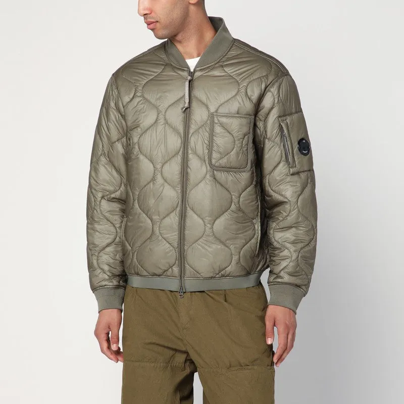 Rock Grey Zip-Up Bomber Jacket sold by Wanan Luxury