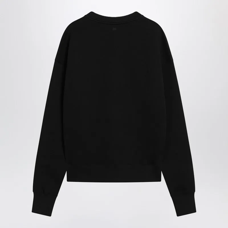 Black Ami De Coeur Crewneck Sweatshirt sold by Wanan Luxury product image thumbnail 2