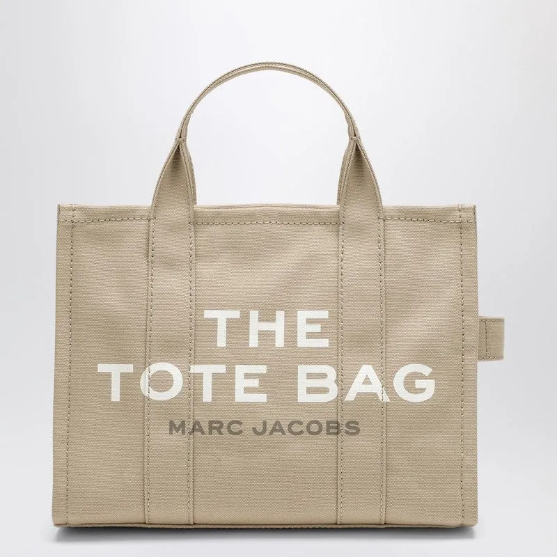 The Medium Tote Bag In Beige Canvas sold by Wanan Luxury