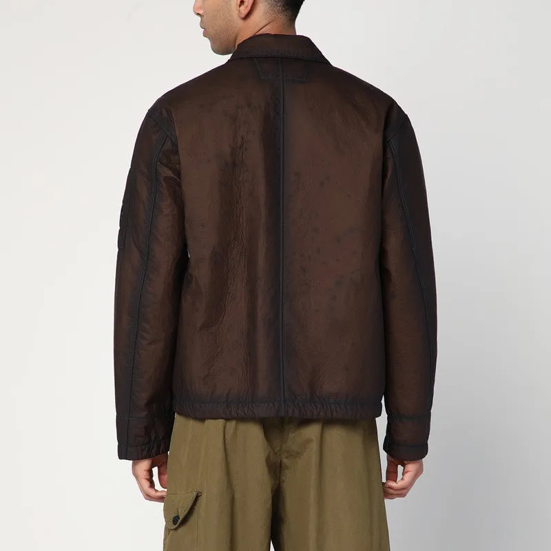 Faded Brown Nylon Jacket sold by Wanan Luxury product image thumbnail 2