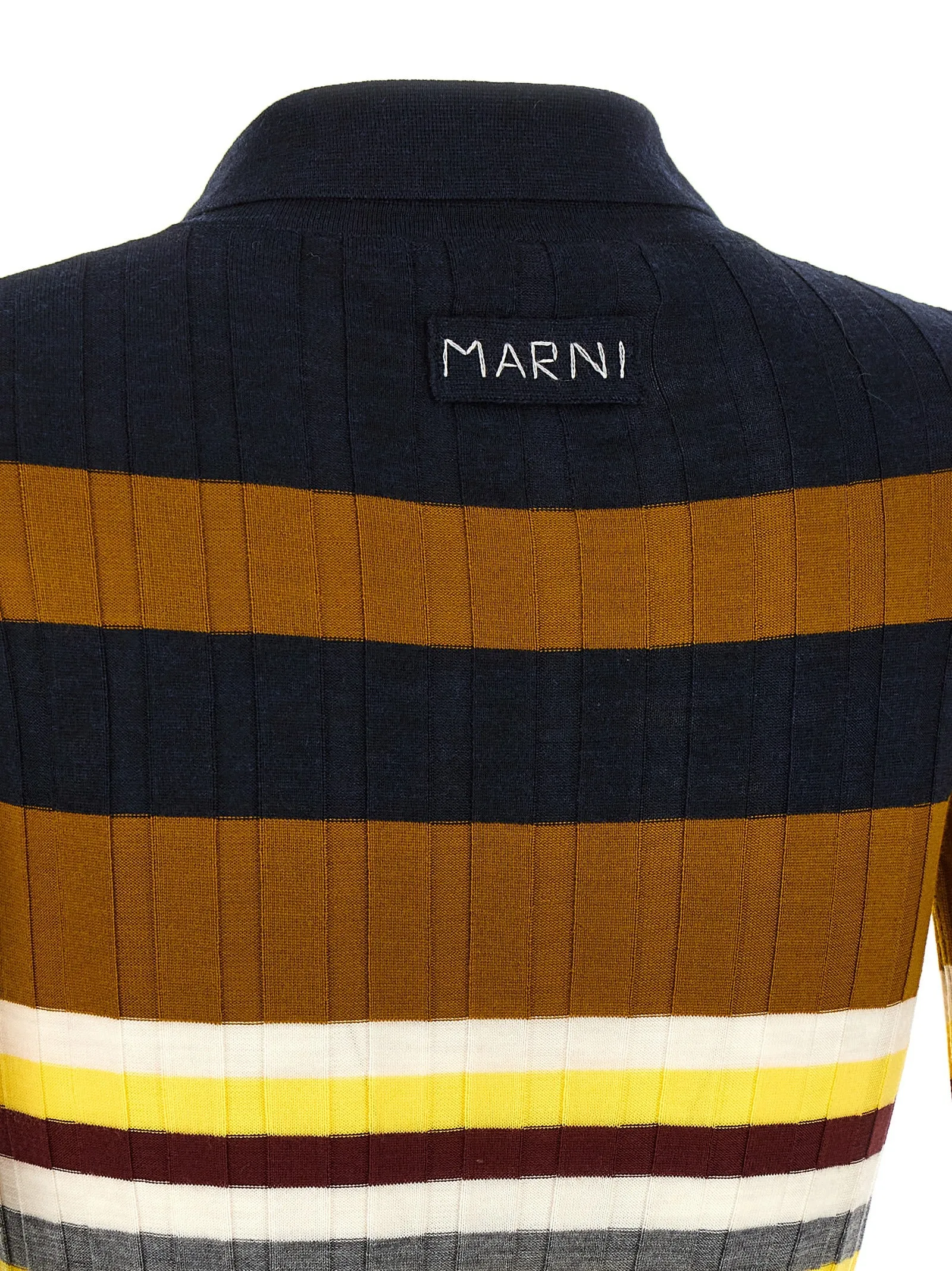 Ribbed Wool Shirt Polo Multicolor sold by Wanan Luxury product image thumbnail 4