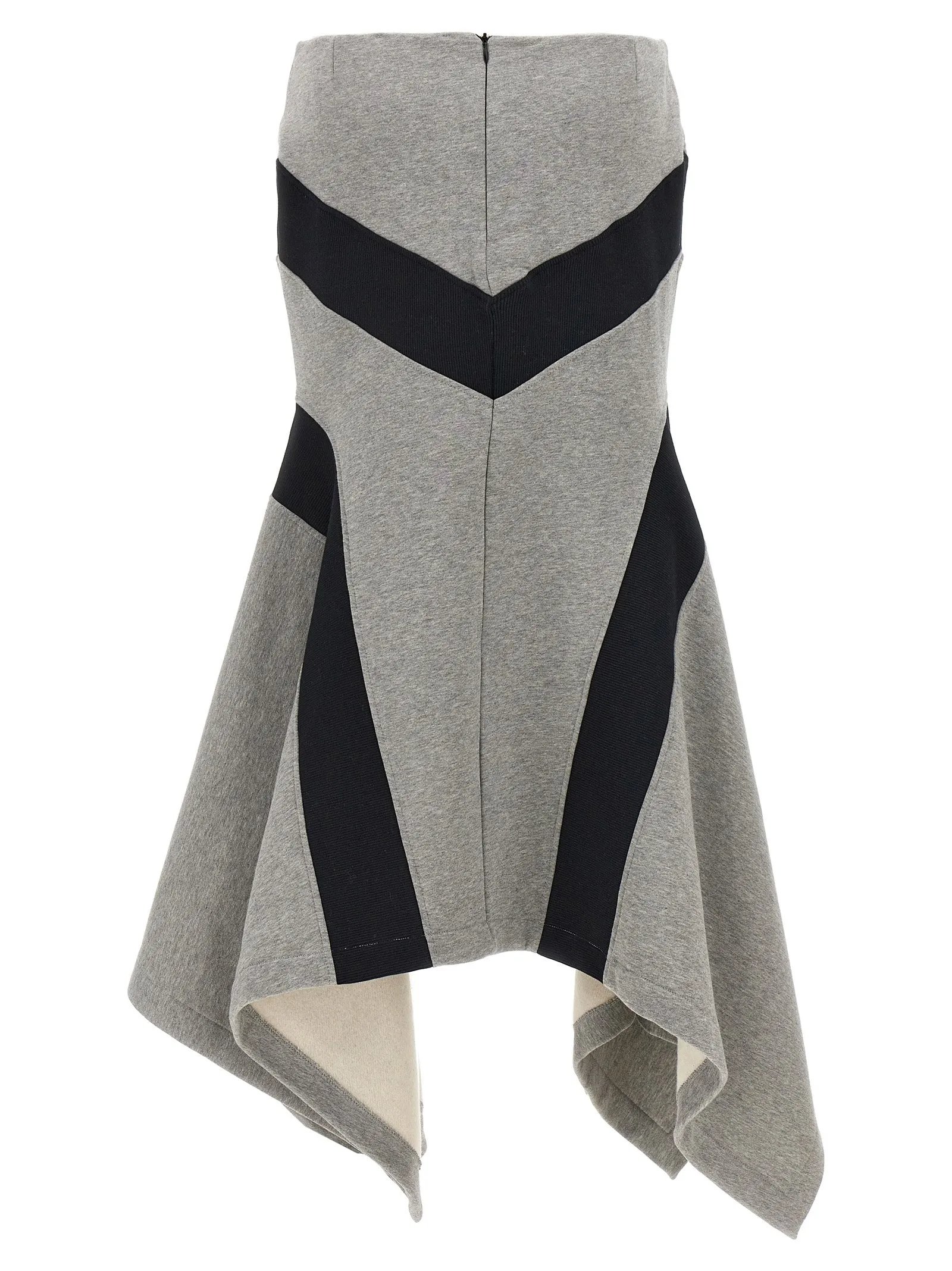 Asymmetrical Long Skirt Skirts Gray sold by Wanan Luxury product image thumbnail 2