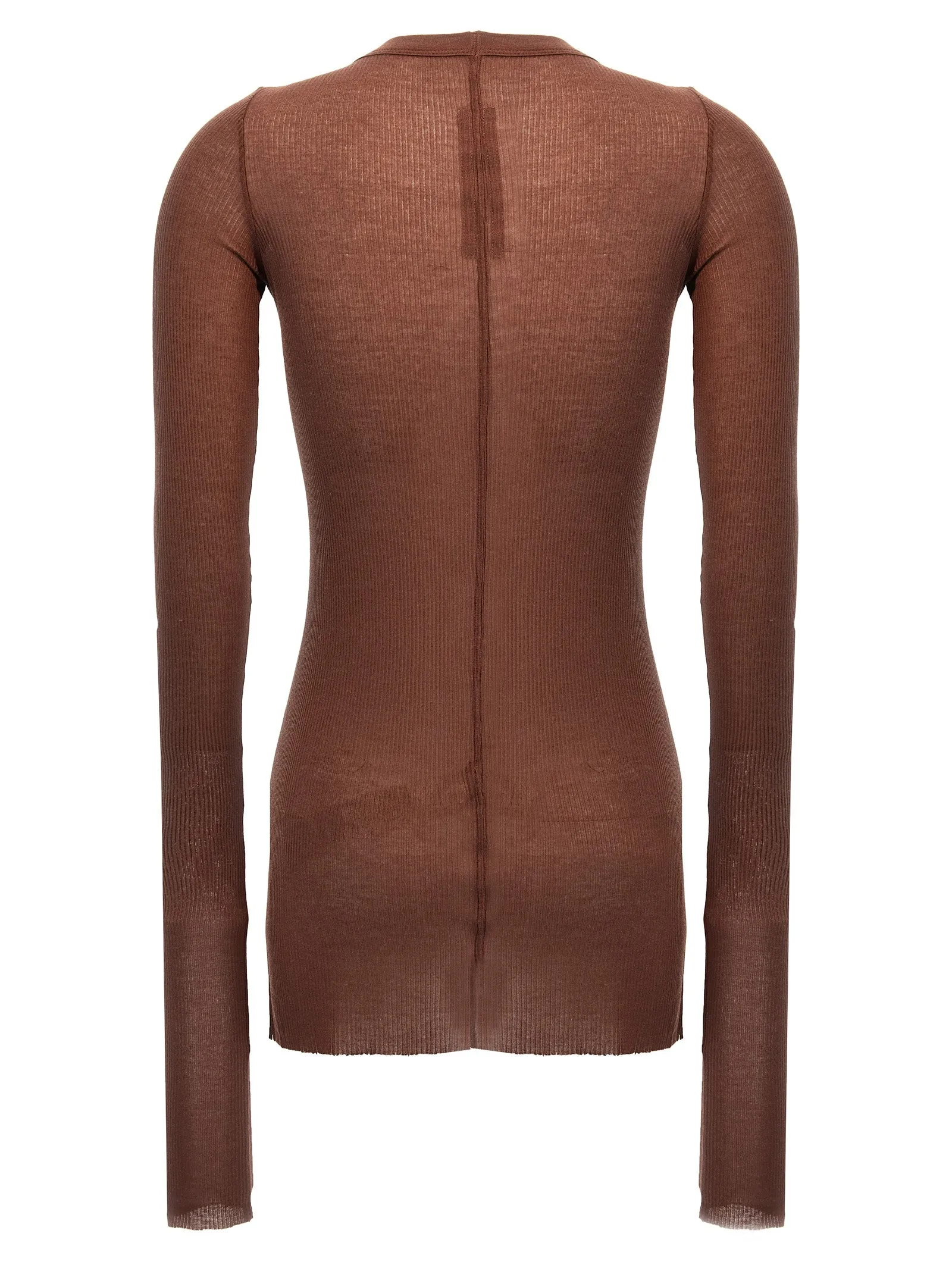 Rib Ls T T-Shirt Pink sold by Wanan Luxury product image thumbnail 2