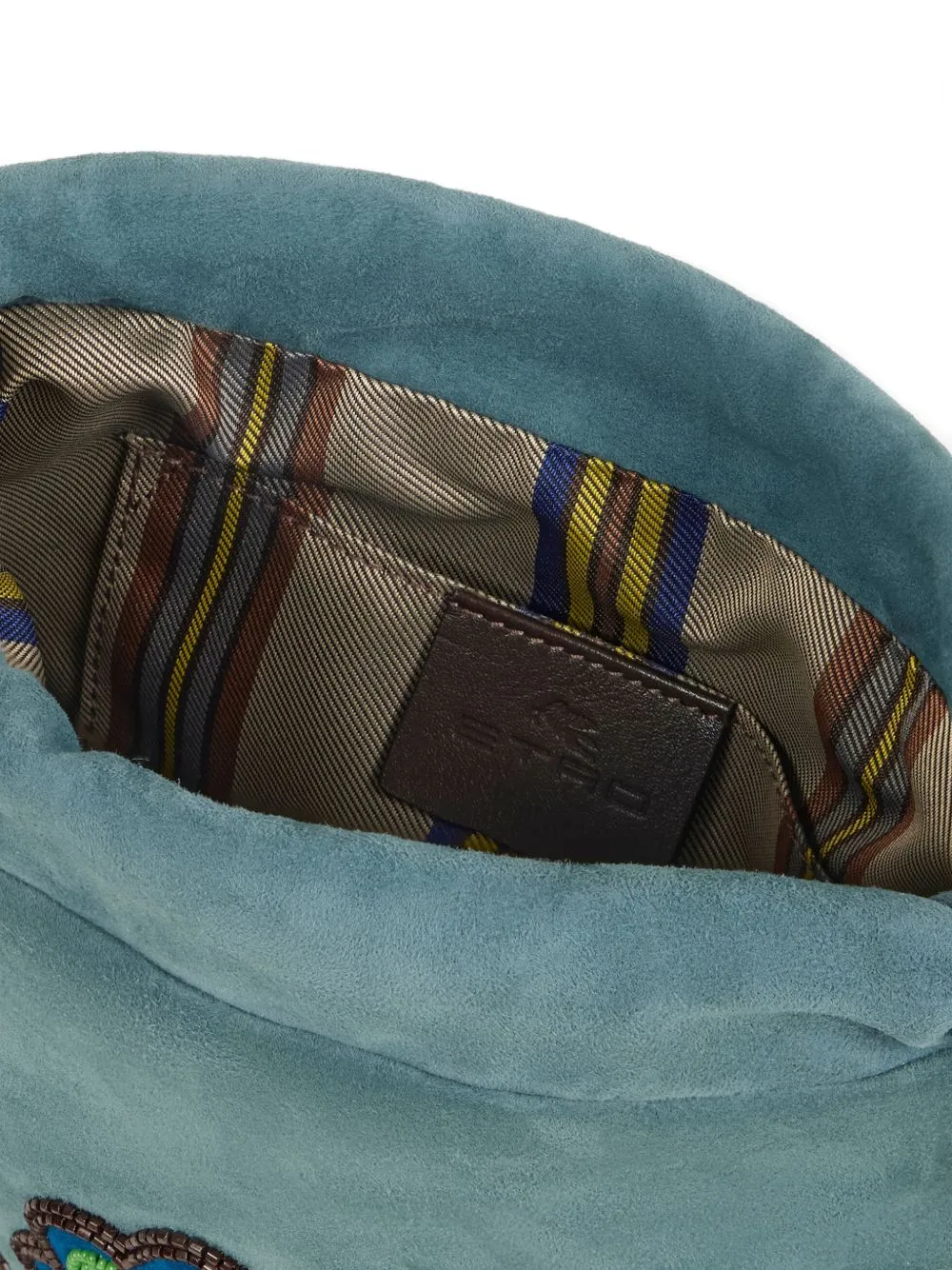 Suede Leather Bucket Bag sold by Wanan Luxury product image thumbnail 2