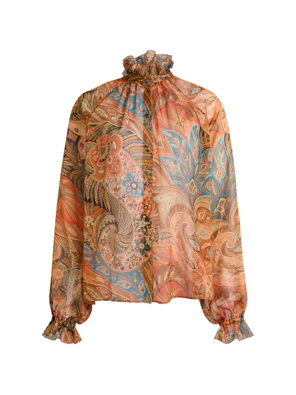 Printed Silk Shirt sold by Wanan Luxury