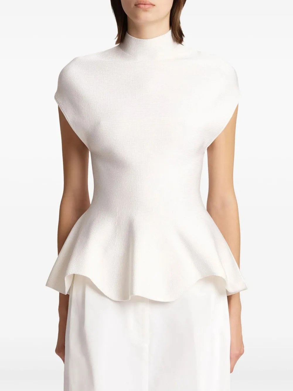 Andra Peplum Top sold by Wanan Luxury product image thumbnail 4