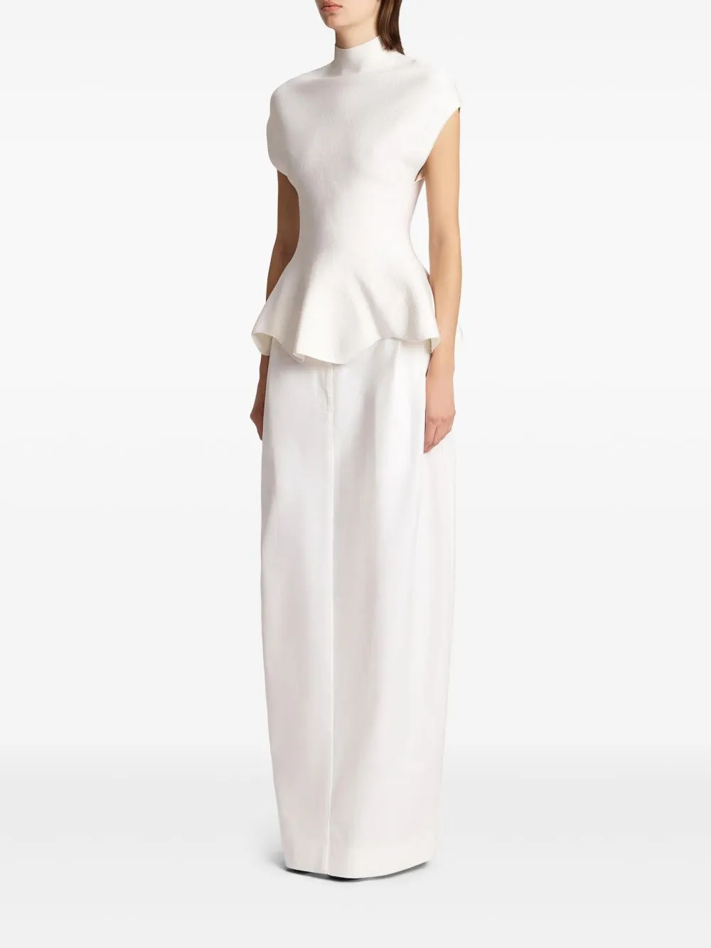 Andra Peplum Top sold by Wanan Luxury product image thumbnail 2