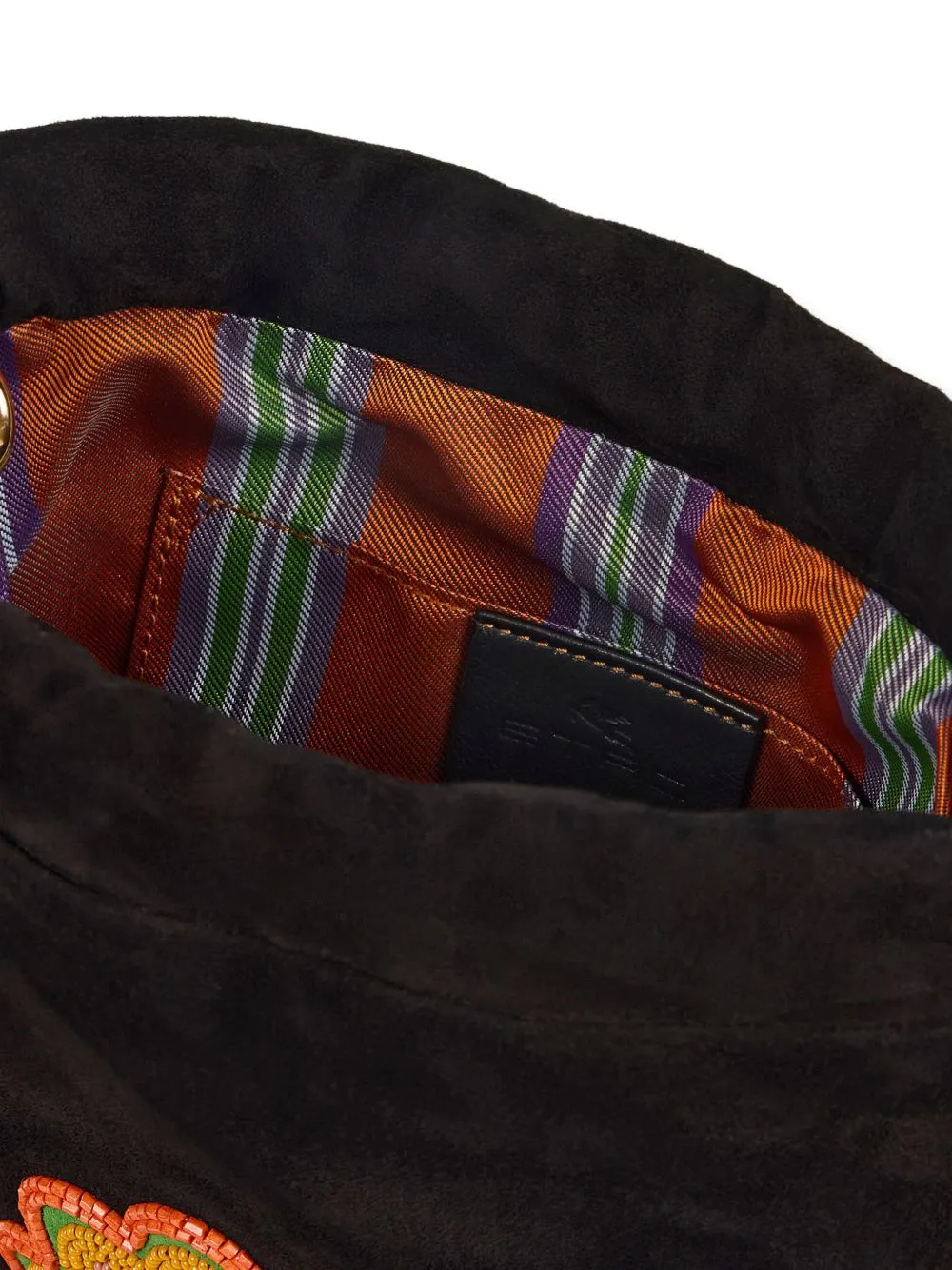 Suede Leather Bucket Bag sold by Wanan Luxury product image thumbnail 3