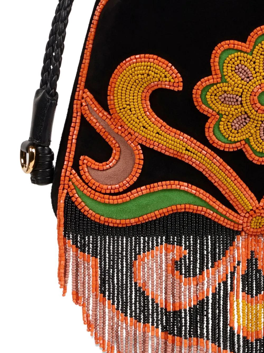 Suede Leather Bucket Bag sold by Wanan Luxury product image thumbnail 4