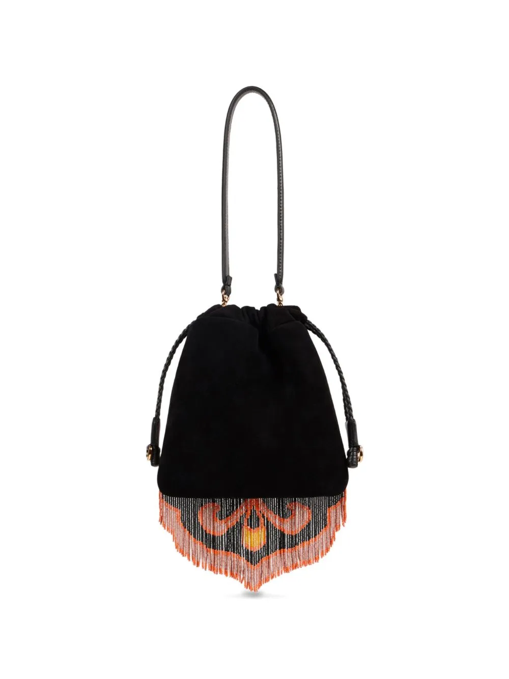 Suede Leather Bucket Bag sold by Wanan Luxury product image thumbnail 2