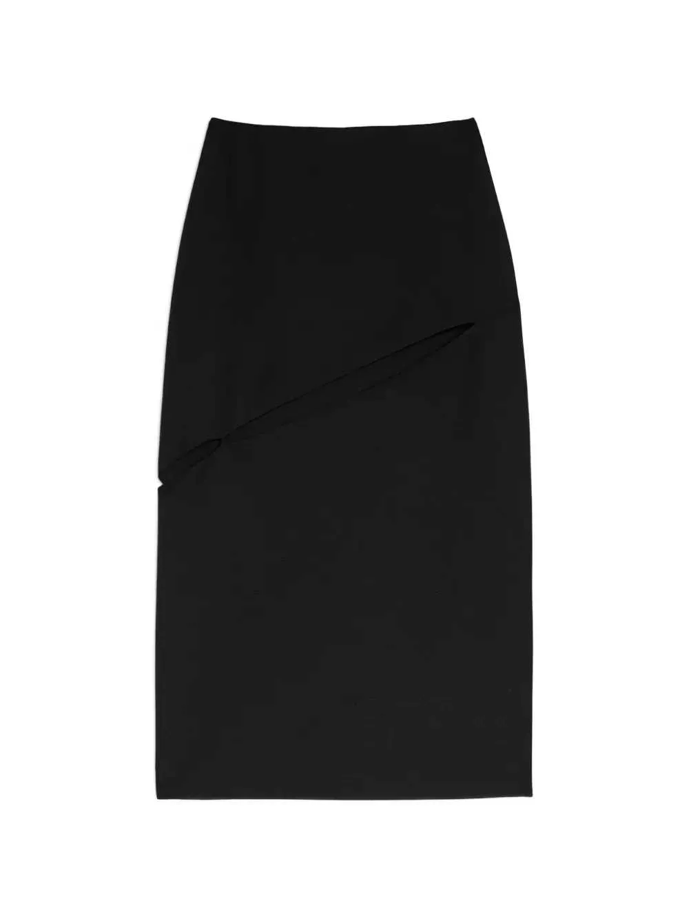 Midi Skirt With Cut-Out Detail sold by Wanan Luxury