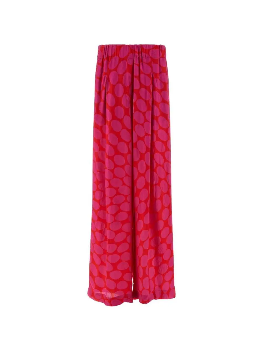 Printed Pleated Trousers sold by Wanan Luxury
