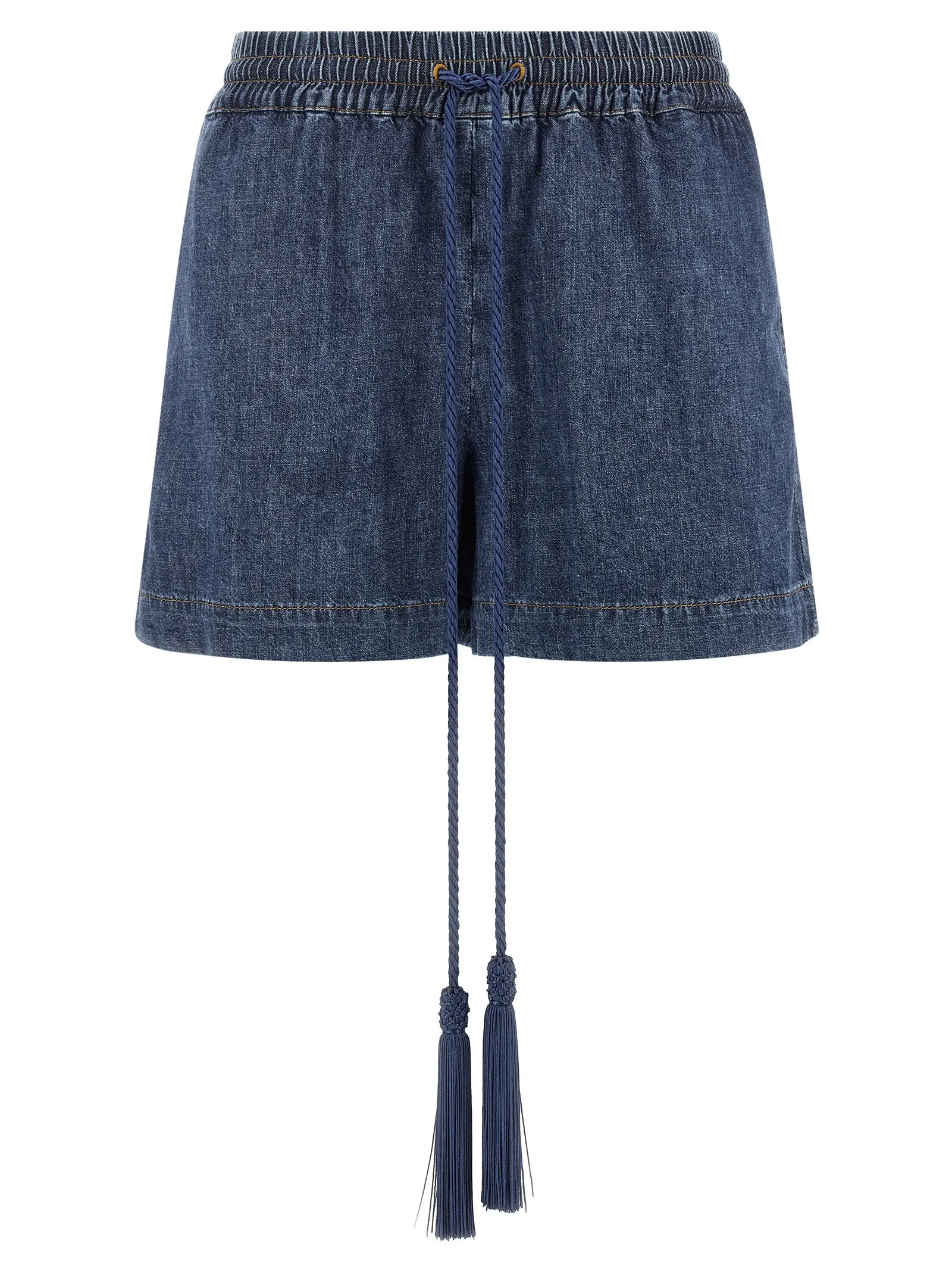 Valentino Garavani Vgold Shorts Bermuda And Short Blue sold by Wanan Luxury