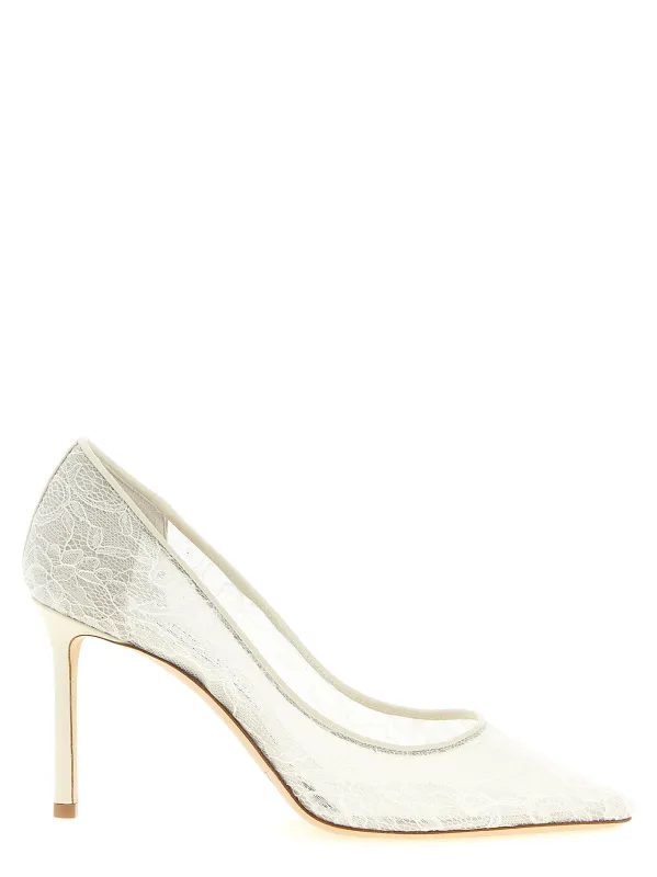 Romy Pumps White made by Jimmy Choo