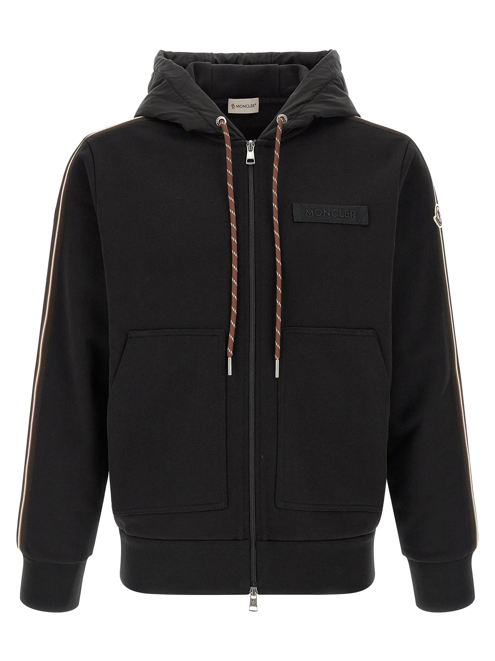 Cotton Hoodie Sweatshirt Black sold by Wanan Luxury