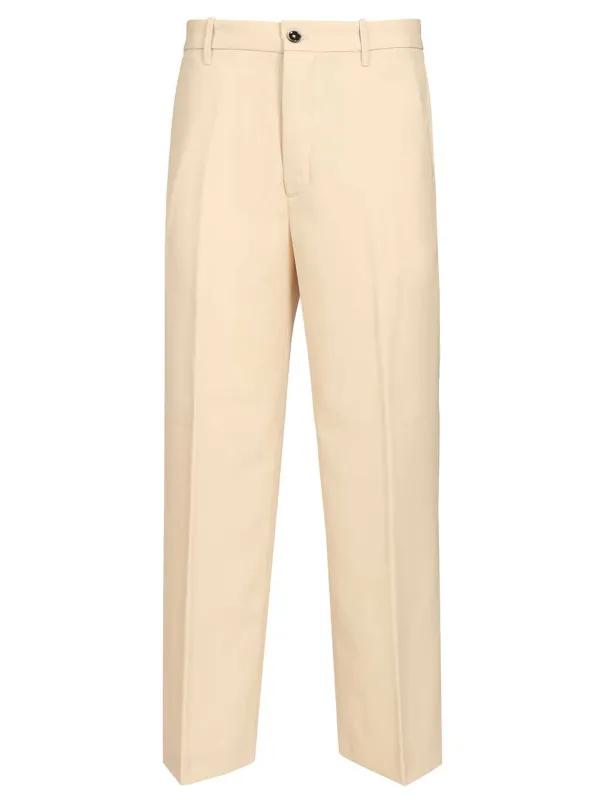 Tailored Trousers White sold by Wanan Luxury